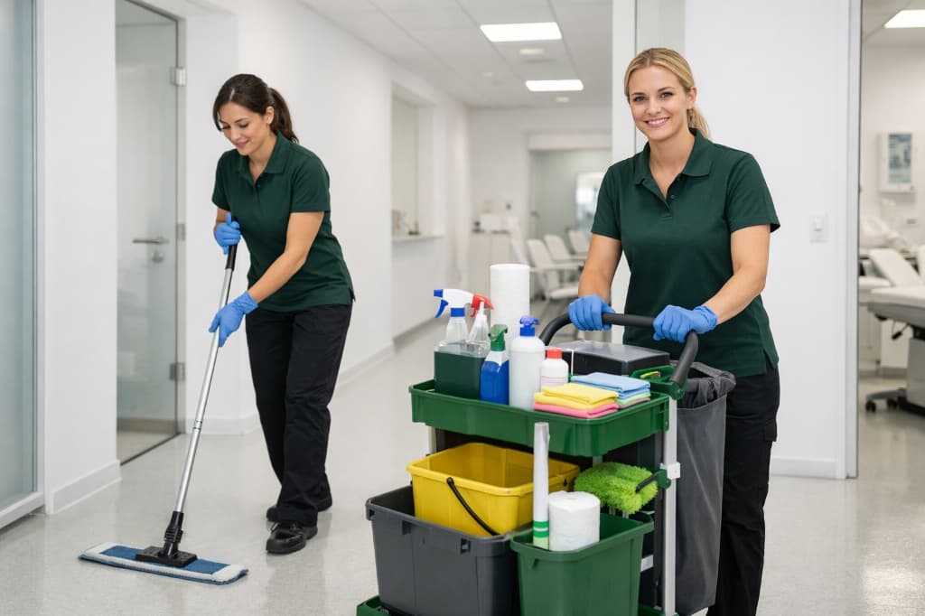 Praxisreinigung in Berlin – Referenzobjekt von NARcleans